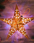 Papierowa gwiazda podświetlana LED SY-002 45cm