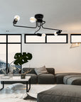 Lampa sufitowa/ścienna pająk Agaro 4