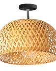 Lampa Wisząca Bambusowa APP1638-1CP 1