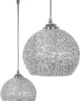 Lampa sufitowa wisząca Sphere APP632-1CP CHROM