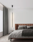 Lampa Sufitowa Wisząca Led App1413-c Black 100cm
