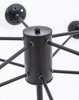 Lampa Sufitowa Wisząca Metal Industrial 10-Ramienna APP263-10CP