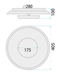 Lampa Sufitowa Wisząca Led White App1459 11