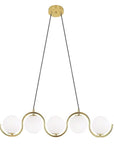 Lampa Sufitowa Wisząca App1440-5cp Złota