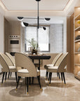 Lampa Sufitowa Wisząca App1260-4cp Black