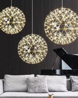Lampa Sufitowa Wisząca Led App1505-cp Gold 2