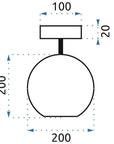 Lampa Odessa 180978D
