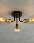 Lampa Wisząca APP1117-3C Czarno Złota 3