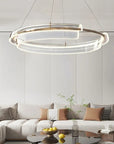 LAMPA SUFITOWA WISZĄCA LED APP1672-CP Gold 3