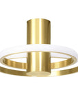 Lampa Sufitowa Plafon APP1402-CW Złota 3