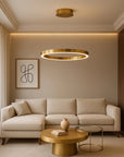 LAMPA WISZĄCA LED LHJ051-CP1 C ZŁOTA SZCZOTKOWANA 3
