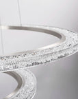 LAMPA SUFITOWA WISZĄCA LED LHJ045-CP2 NIKIEL SZCZOTKOWANY 3