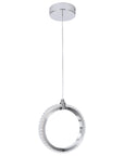 Lampa Sufitowa Wisząca LED LHJ126-W Chrom 3