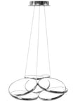 Lampa Sufitowa Nowoczesna LED + PILOT APP795-CP Flat Chrom 3