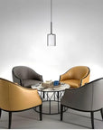 Lampa Sufitowa Wisząca Szklany Klosz APP1702-1CP GREY B 3