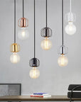 Lampa Sufitowa Wisząca W Stylu Loft APP595-1CP Czarna 3