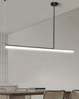 LAMPA SUFITOWA WISZĄCA LED APP1660-CP Black 140cm 3
