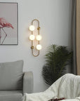 LAMPA ŚCIENNA KINKIET APP1144-4W Złota 3