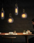 Lampa Sufitowa Wisząca Szklana Tuba APP628-1CP 3