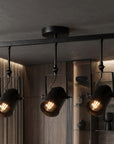 Lampa Sufitowa Reflektor APP487-3C Czarna 3