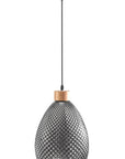 Lampa Sufitowa Szklana Retro APP897-1CP Czarna 3