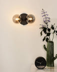 LAMPA ŚCIENNA KINKIET APP1162-2W Czarny 3