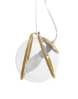 Lampa Wisząca APP1091-3CP Złota 3