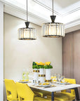Lampa Wisząca EBT027-1CP Czarna 3