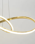 LAMPA SUFITOWA WISZĄCA LED APP1601-CP Gold 3