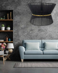 LAMPA SUFITOWA WISZĄCA APP1503-1CP BLACK 3