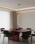 LAMPA SUFITOWA WISZĄCA LED LHJ084-1CP ZŁOTA 3