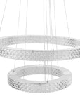 LAMPA WISZĄCA LED KRYSZTAŁOWA MS007-CP Chrom 3