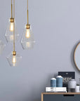 Lampa Sufitowa Szklana APP440-1CP Transparent 3
