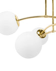 LAMPA WISZĄCA SUFITOWA ZŁOTA APP1577-6C 3