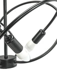 Lampa 4 APP1093-4C Czarna 3