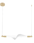 LAMPA WISZĄCA LED G011-CP BIAŁY/ZŁOTY 3