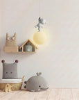 LAMPA SUFITOWA WISZĄCA MIŚ STOJĄCY NA KSIĘŻYCU G166-1CP 3