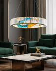 LAMPA SUFITOWA WISZĄCA LED APP1748-CP 60CM 3