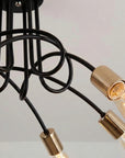 Lampa Paradise 5 APP518-5C Czarna 3