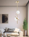 LAMPA SUFITOWA WISZĄCA Gold APP1666-2CP 3
