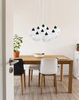 LAMPA SUFITOWA MS022-9CP Czarna 3