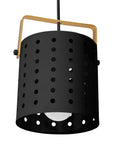 Lampa Sufitowa Nowoczesna APP956-1CP Czarna 3