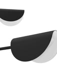 LAMPA ŚCIENNA KINKIET APP1262-1W Czarny 3