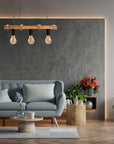 LAMPA SUFITOWA WISZĄCA BOHO LINE APP1319-3CP 3