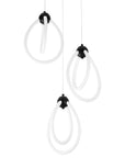 LAMPA WISZĄCA LED G022-3CPR CZARNA 3