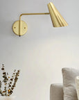 LAMPA ŚCIENNA KINKIET APP1138-1W GOLD 3