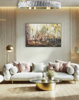 Lampa Wisząca Led App1506-c Brush Gold 3