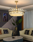 Lampa Kryształowa Wisząca APP1540-8CP60 Gold 5