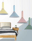 Lampa wisząca OSTI D APP135-1CP Niebieska