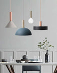Lampa wisząca OSTI D APP135-1CP Niebieska